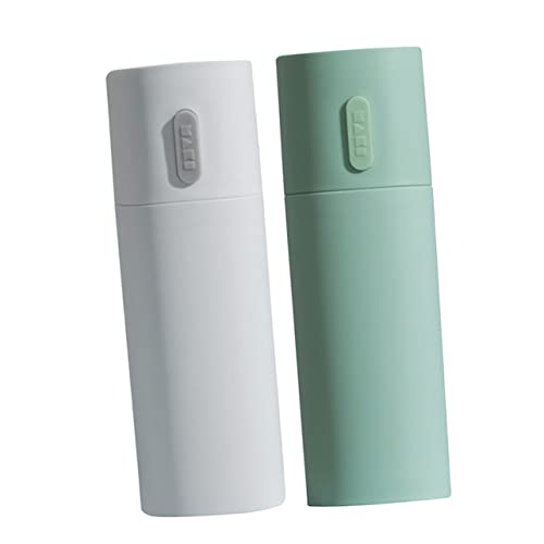 PRETYZOOM Caja portacepillos de para Viajar Porta Cepillo de Cepillo de de Viaje Taza de Cepillado de Accesorios de baño Pasta Dental Cilindro