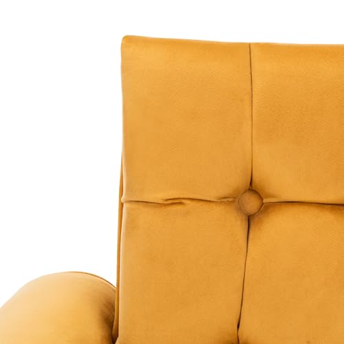 Sillón con tapizado de terciopelo Marigold miniatura 4