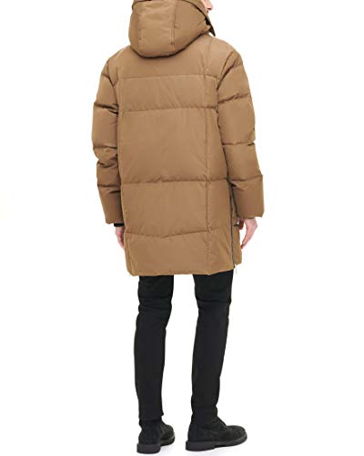 Image of Tommy Hilfiger Men's Heavyweight Quilted Sherpa Hooded Parka