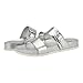 Calvin Klein Women's Landesa Sandal, Silver 040, 8.5