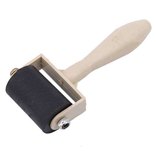 GloryMM Rubber Brayer Roller Anti Skid Tape Construction Tools for Printmaking Printing Scrapbooks - Thumbnail 2