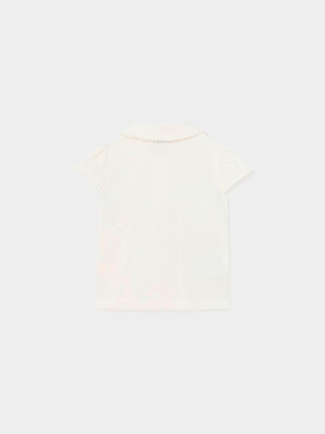 Mayoral S/s Polo for Baby-Girls Natural