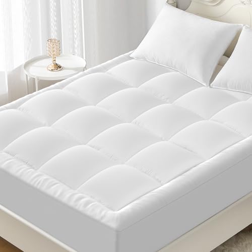 YUGYVOB Queen Mattress Topper Extra Thick, Cooling, and