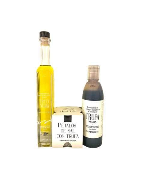 DEGUSTA TERUEL. Lote de Navidad de 16 Productos con Trufa