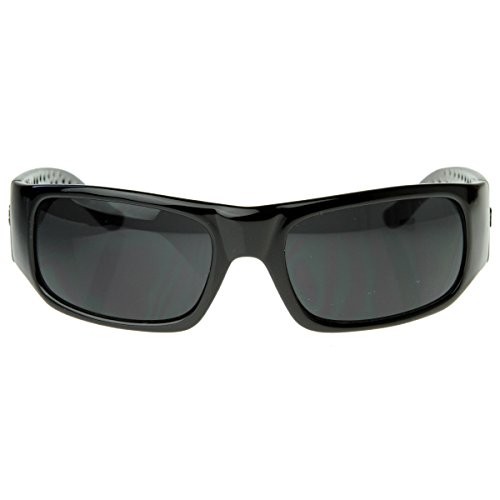 Hard Core Shades Classic Gangsta Locs Sunglasses (Black)2