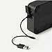 Amazon Basics Portable Wireless Bluetooth 5.3 Speaker, Compact, 6h Runtime, IPX5 Waterproof, Rechargeable, Enhanced Bass, Indoor, Outdoor, Black