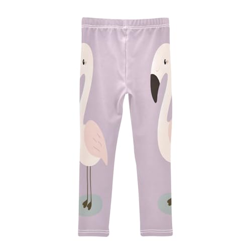 Toddler Girls Leggings Printed Yoga Pants Leggings Cute Flamingo for Kids2