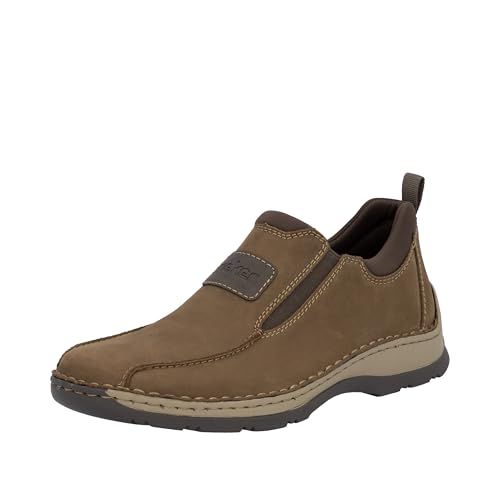 Rieker Zapatillas Bajas para Hombre: confort diario en marrón y talla 45