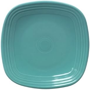 Fiesta Square Dinner Plate, 10-3/4-Inch, Turquoise