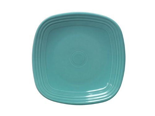 Fiesta Square Dinner Plate, 10-3/4-Inch, Turquoise #TOP3