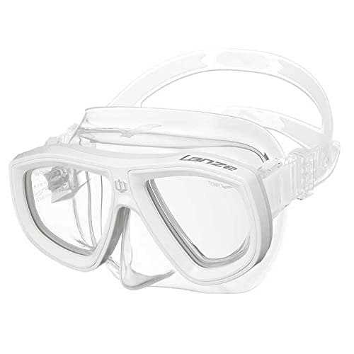 GULL ダイビング マスク ガル ランツェ LANZE ホワイト×ホワイト GM-1272