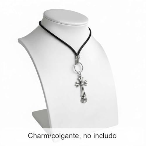 Pendentif qui tourne ? Solution avec ce collier choker extensible - 7
