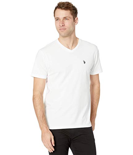 Image of U.S. Polo Assn. Men's Solid V‑Neck T-Shirt