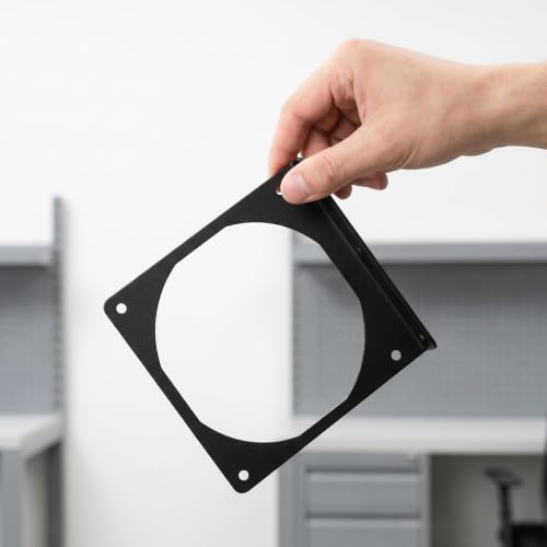 Toddmomy soporte para ventiladores de PC 12cm, adaptador para radiador, 2 piezas miniatura 6