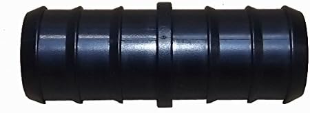 Barbed 3/4 Inch Straight Connector Fitting - Pack of 10