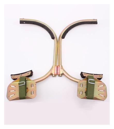 Zapatos de escalada eléctricos con picos antideslizantes y hebillas, equipo de escalada seguro para profesionales