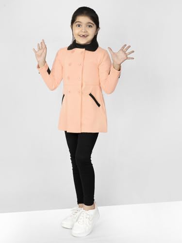 Image of Naughty Ninos Girl's Polyester Regular A-Line Coat