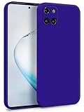 MyGadget Cover per Samsung Galaxy Note 10 Lite - Custodia in Silicone Morbido a Doppio Strato – Case con Protezione Fotocamera & Fodera Interna Antigraffio - Violetta