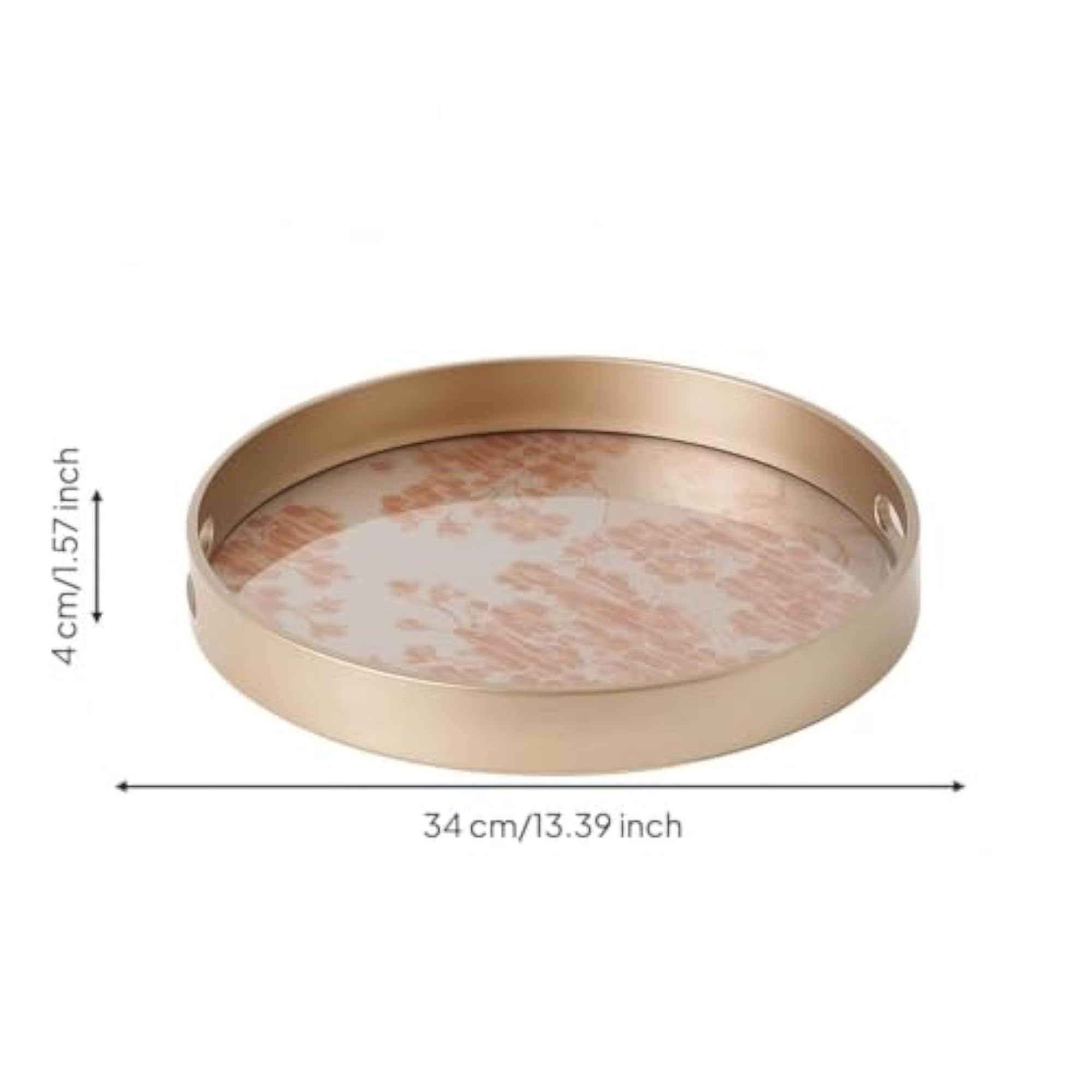 Low-Maintenance Decorative Storage Tray, Multi-Purpose Organizer