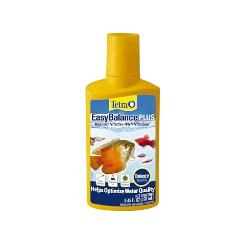 Tetra EasyBalance Plus 8.45 Ounces, Weekly Freshwater Aquarium Water Conditioner, Gold/Yellow
