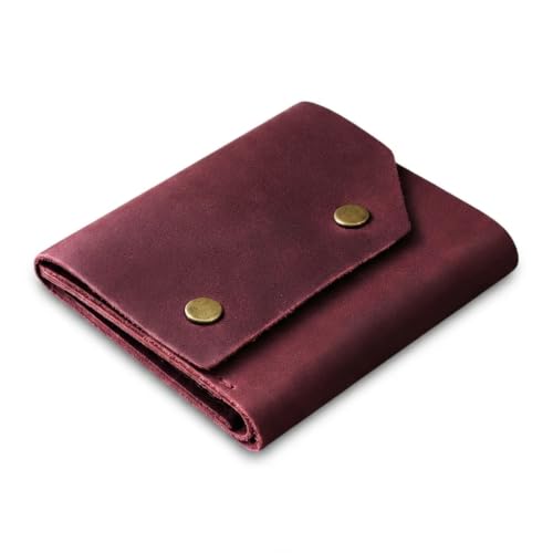 Leatherful Snapit - Top Grain Leather Slim Wallet for Men | Easy ...