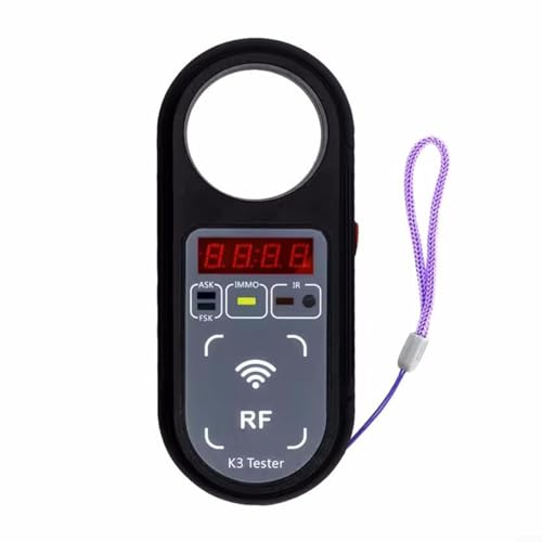 Automotive Remote Key Frequency Analyzer LCD Display Portable Automotive Key Testing Device With Tester For Automotive Diagnostic Tools(A)