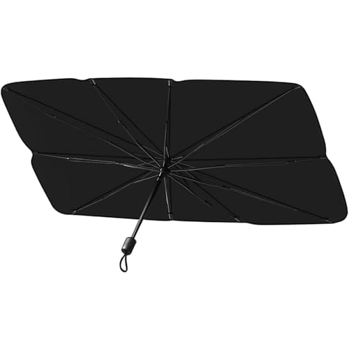 Protetor Solar Para-brisa Carro Retrátil Dobrável UV50+ Quebra Sol Automotivo Térmico Isolamento Calor Protetor Parabrisa Veicular Universal Sedan Caminhonete Van Guarda Sol Automotivo Proteção Painel