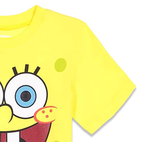 Bob l'éponge ensemble t-shirt short maille évite la transpiration garçon - 5