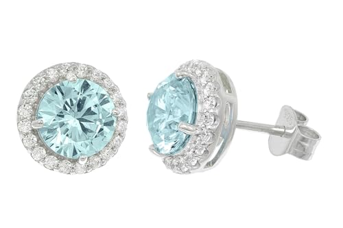 Boucles d'oreilles pour femmes en argent 925 trendor avec zircon cubique