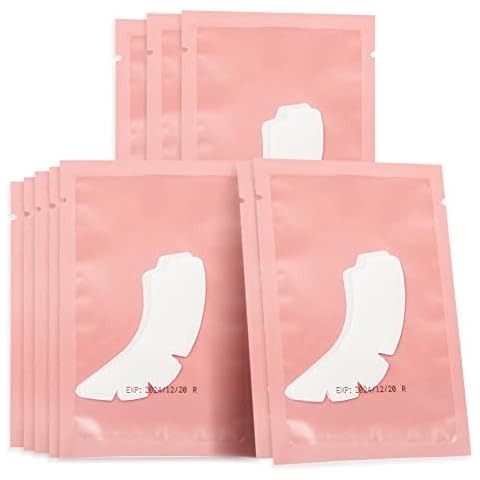 Lunamoon Augenpads für Wimpernverlängerung Wimpern Pads Augenpads Wimpernverlängerung Pad Eye Pads Augen Gel Pads Wimpernlifting Pad Wimpern Färben Pad Lash Extension Pads 50 Paar Cover