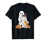 Photo Gallery divertente fantasma akita zucca halloween bambini uomo donna maglietta Photo Gallery divertente fantasma akita zucca halloween bambini uomo donna maglietta