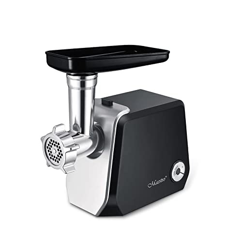 Feel-Maestro MR850 hachoir 1500 W Noir Acier inoxydable