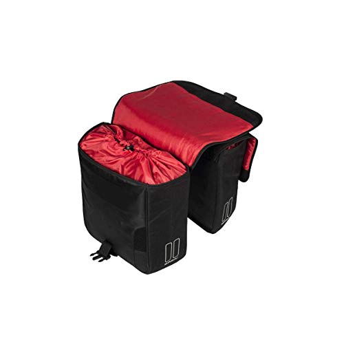 Basil, Sport Mik, Double Pannier, 32L, Black #TOP1
