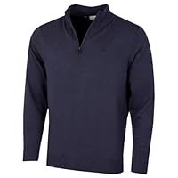 Calvin Klein Herren Heather Half Zip Pullover - Denim/Marineblau - M