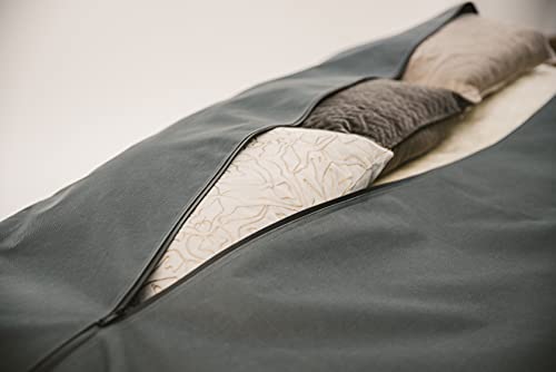 Auflagentasche zur Aufbewahrung von Gartenpolster, Gartenauflagen, Sitzkissen und Weihnachtsbäumen. Wasserabweisend mit… – Bild 4