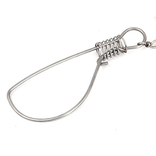 Ruilogod Fish Stringer Metal 5M con 5 Mosquetones miniatura 3