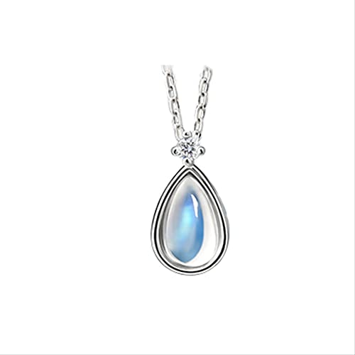 Bijoux en pierre de lune et pendentif argent 925 cadeau idéal filles