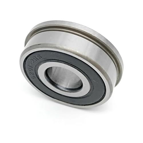 Roulement F6201-2RS avec bride 12x32x10 mm pour guidage linéaire de précision