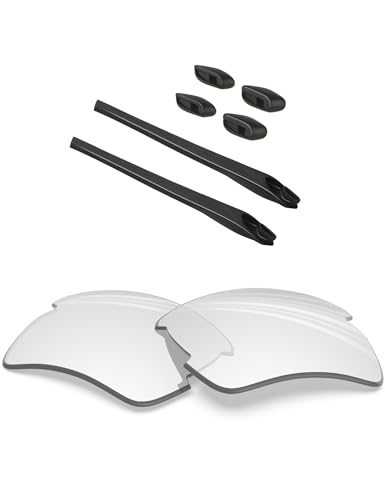 Image of BLAZERBUCK Anti Salt Replacement Lenses & Sock Kit for Oakley Flak 2.0 XL OO9188 Sunglasses