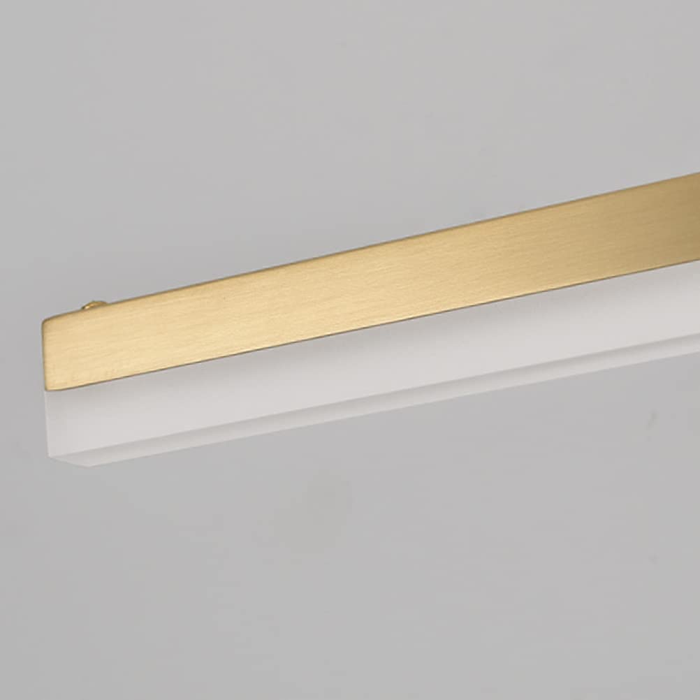 Luz de Espejo de baño con Interruptor y Sensor de Movimiento Luz LED para gabinete Lámpara de Pared de latón Tocador Lámpara de Espejo Luz Neutra 4000K 16W / 73CM (7W / 33CM) Interesante