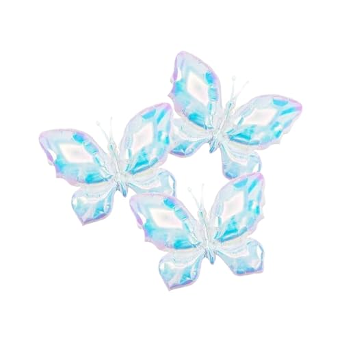 Image of PLAP Birthday Butterfly Party Balloons Party Decorate with Balloon Decorations (White)