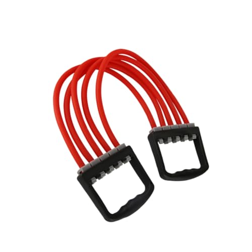 Cabilock Expansor de Pecho con Resorte Ajustable Banda Resistente para Tirón de Brazos Entrenador Muscular Portátil para Entrenamiento de Fuerza Casa y Oficina Kit de Color