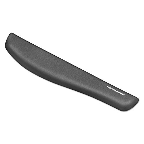 FEL9252301 - Fellowes PlushTouch Wrist Rest with FoamFusion Technology - Graphite