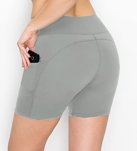 Image of ALWAYS Women's Super Soft Biker Shorts - 3 inch / 5 inch / 8 inch High Waisted Yoga Running Dance Spandex Shorts