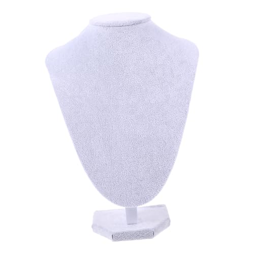 HOOTNEE Necklace Stand Necklace Display Holder Stand Jewelry Bust Rack Jewelry Display Rack Necklace Holder Stand Jewelry Display Stand Chains Organizer Necklace Showcase Rack