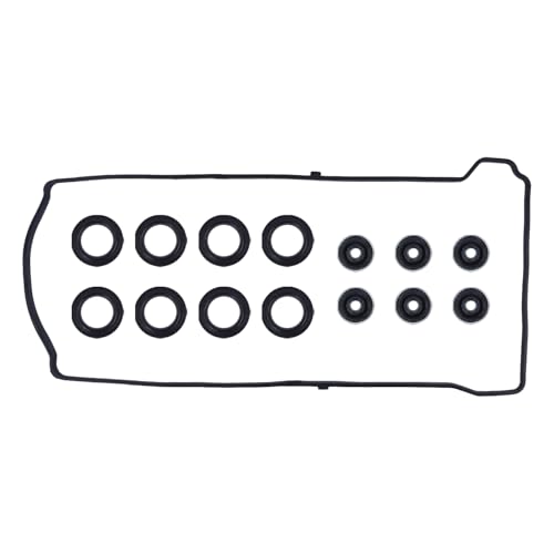 Image of Valve Cover Gasket Set Replacement for Honda Acura 2.0L 2.3L 2.4L | Replaces VS50614R, 12341-R40-A00 (2002-2015)