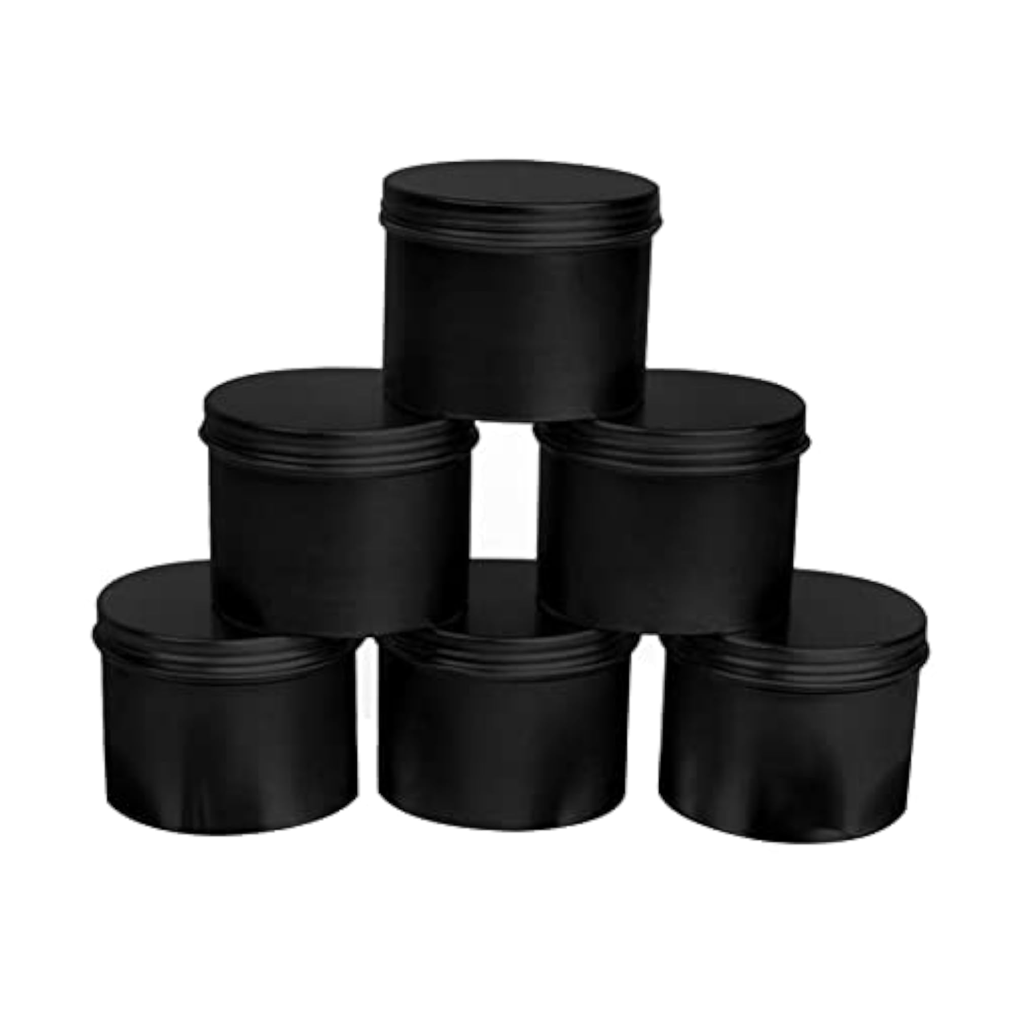 5x6Pcs Protable Aluminum Box 150ml Storage for Cosmetics Coffee Candle Making