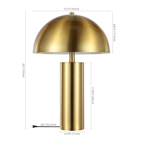 SAFAVIEH Iria Table Lamp, 20.5" Modern Gold TBL4319A - Image 3