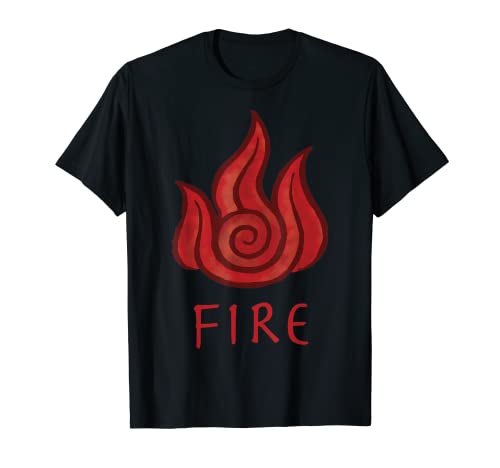Avatar: The Last Airbender Painted Fire Element T-Shirt