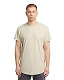 Proporciona comodidad G-STAR Camiseta Lash para Hombre, Beige (Whitebait D16396-B353-1603), S